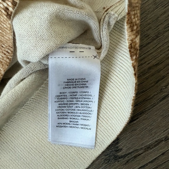 Lauren Ralph Lauren Snakeskin-Print Cotton-Blend Tank Top Size 2X - Brown - NWT - Picture 10 of 11